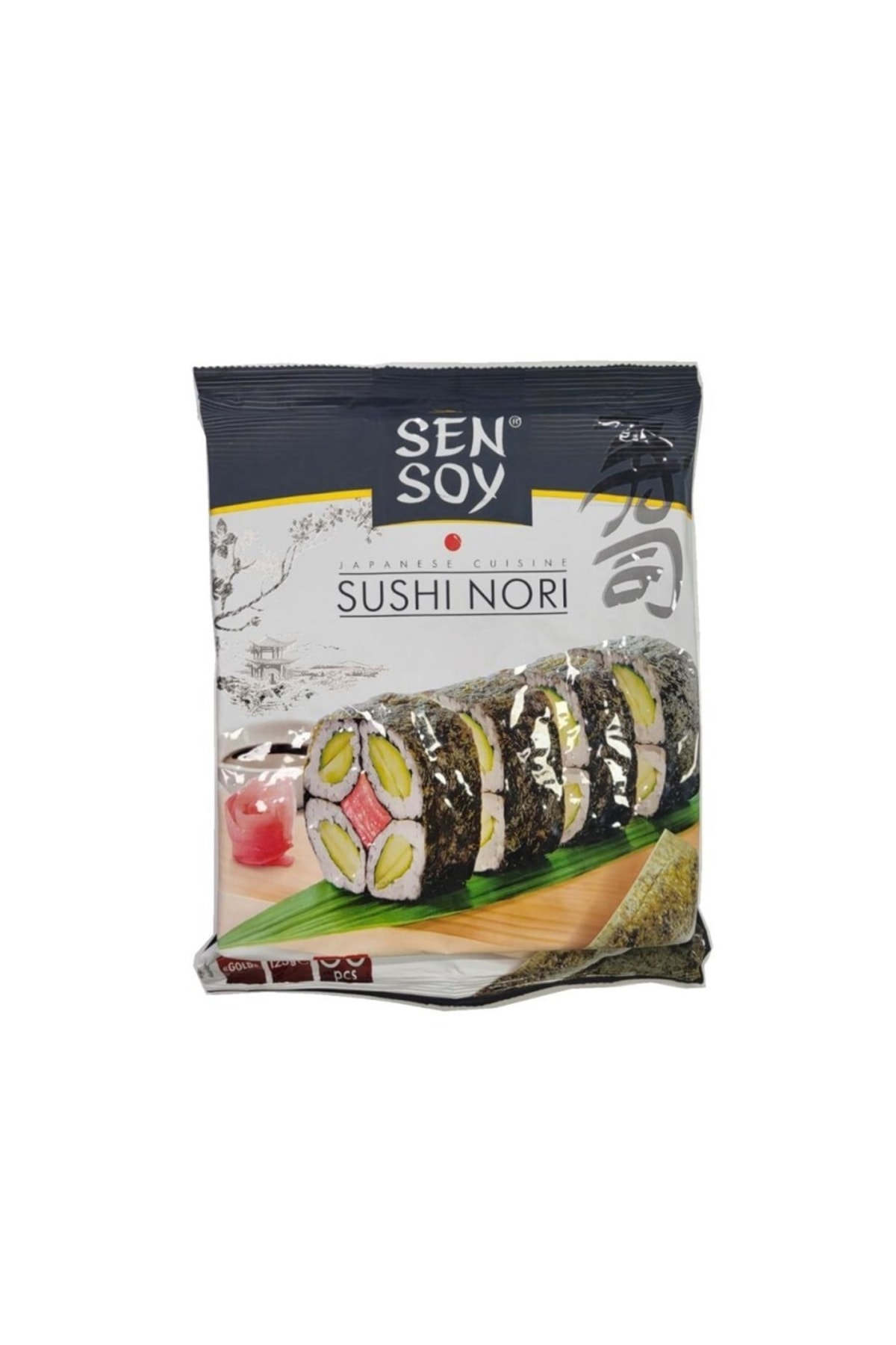 Sensoy Sushi Nori, Deniz Yosunu 50 Yaprak 125 Gr, Sushi Nori 125g 50pcs  resmi